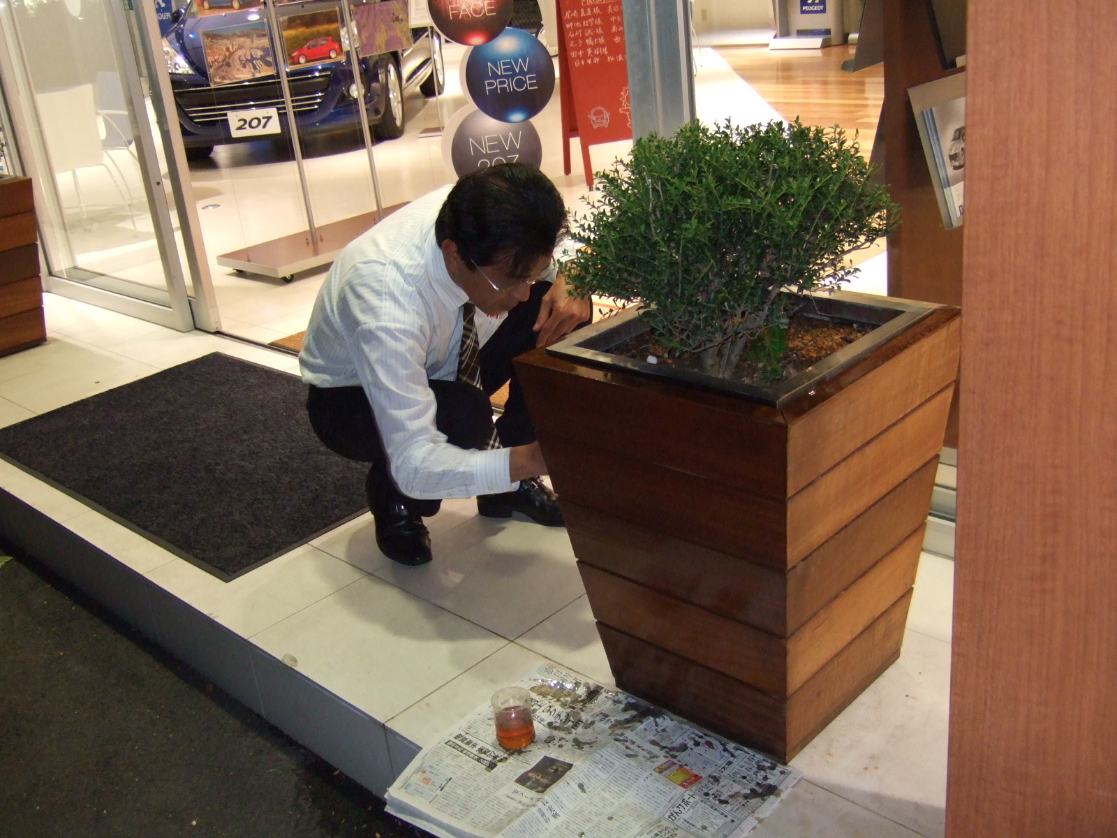 店長・細川、頑張りました。