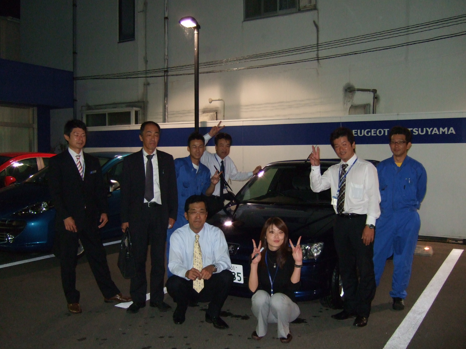 ★営業後のお納車式★