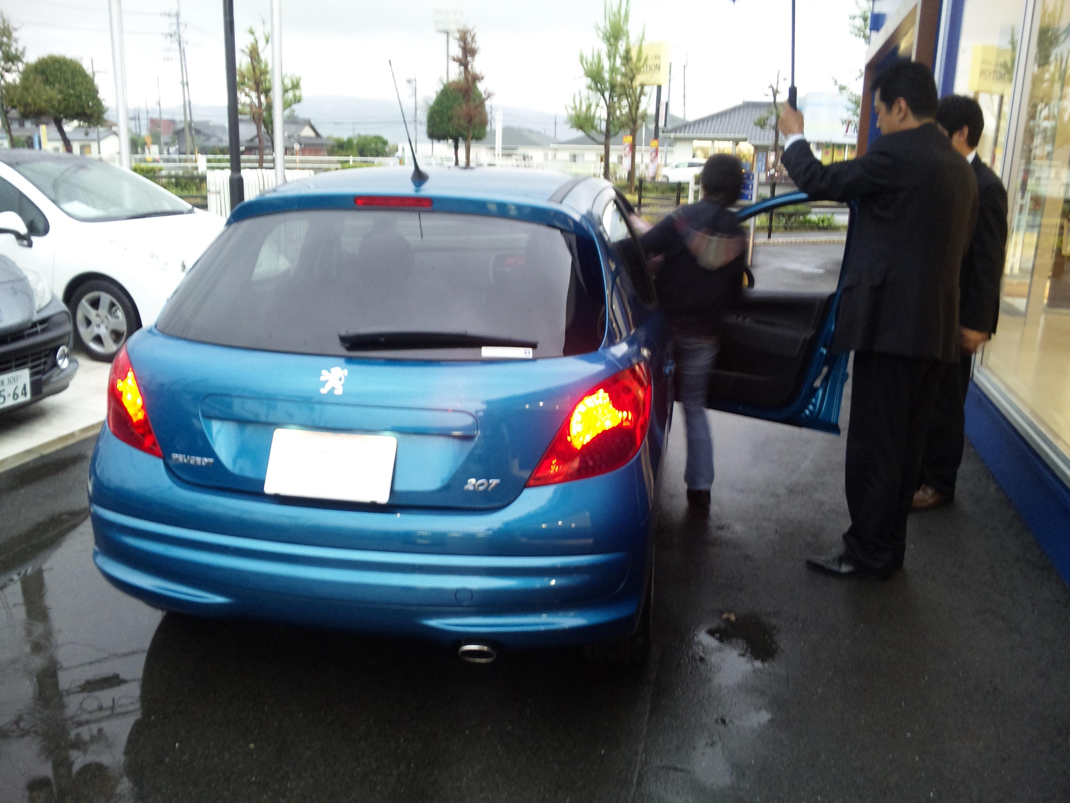 お納車式♪