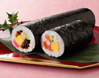 今日は節分♪～恵方巻き～