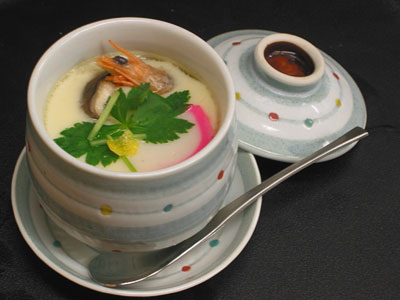 茶碗蒸しの正しい食べ方？！
