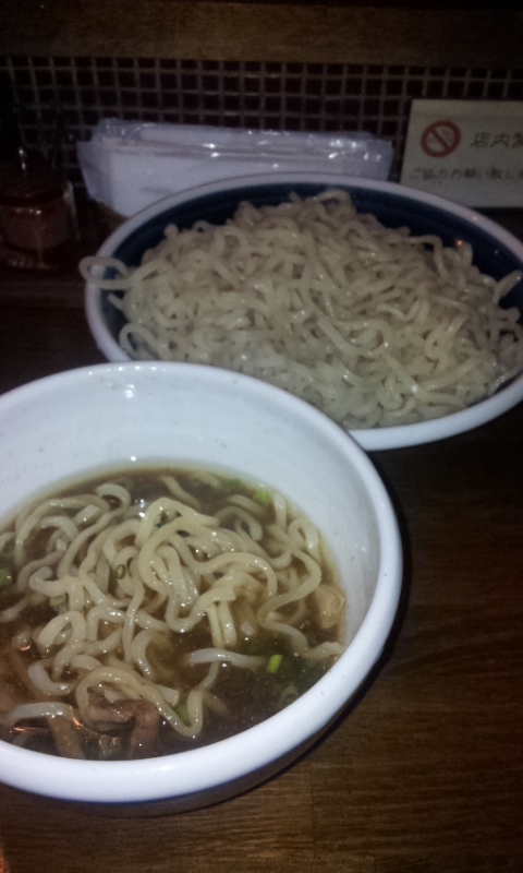 久々のブログ更新がラーメン（つけ麺）って。。。