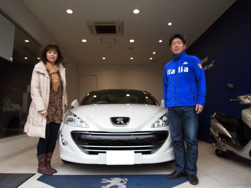 昨日のご納車♪　RCZ