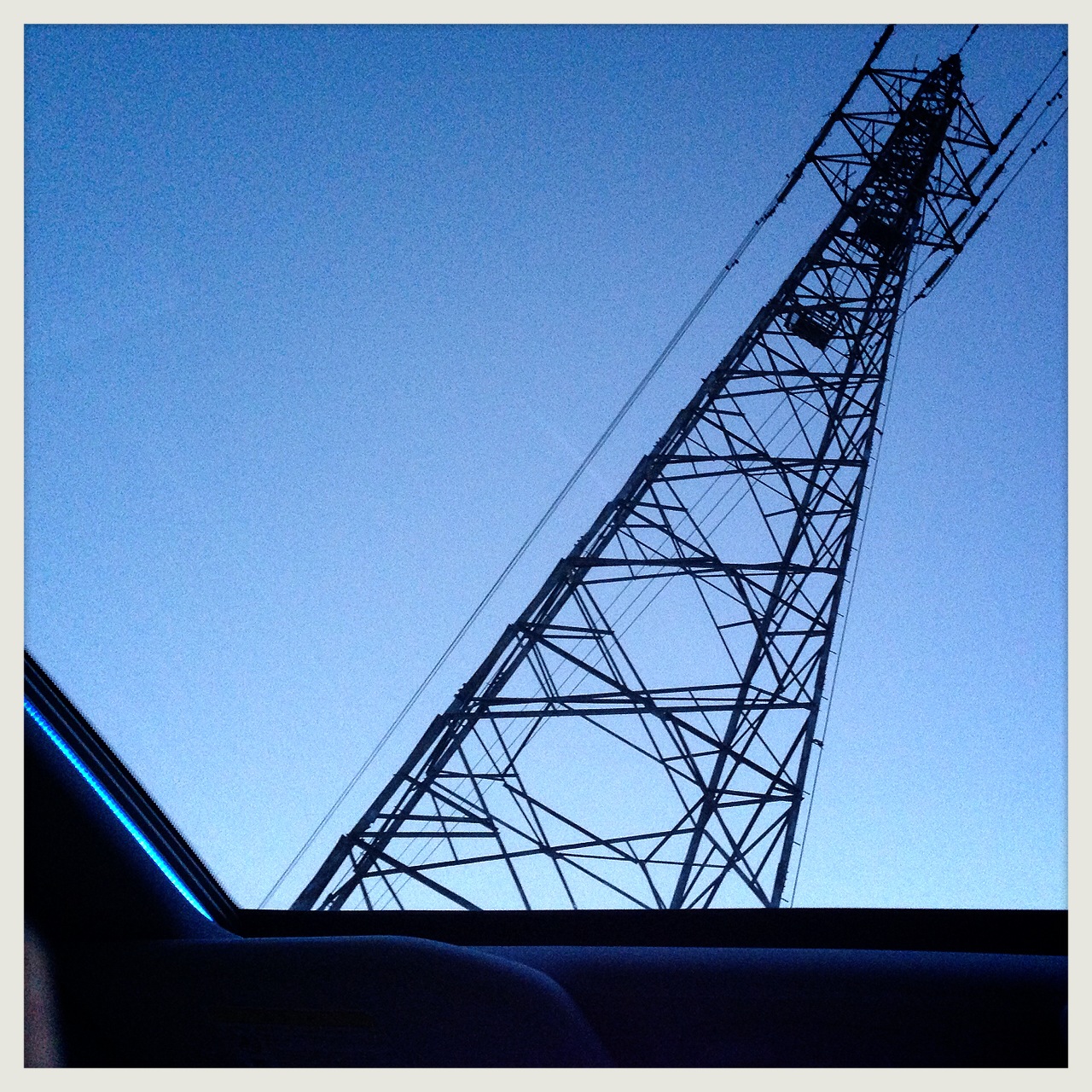 パノラミックガラスルーフから…