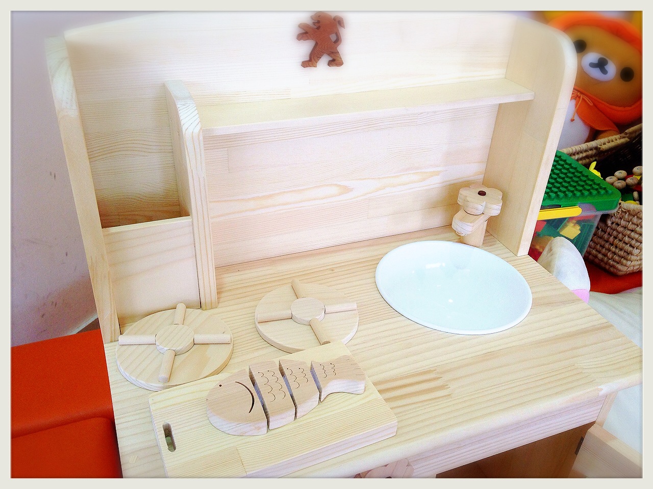 キッズスペースに…