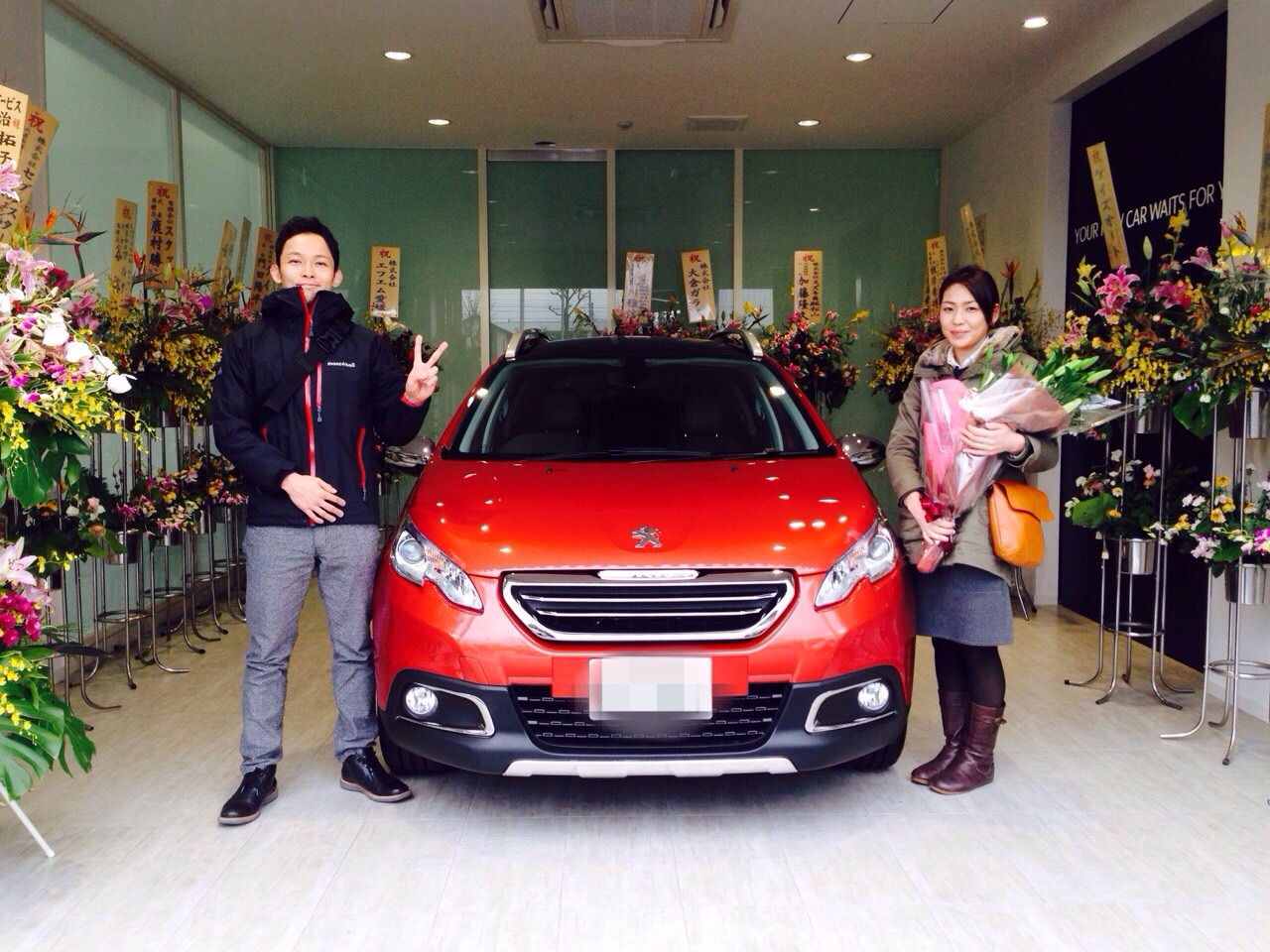 ご納車させて頂きました。