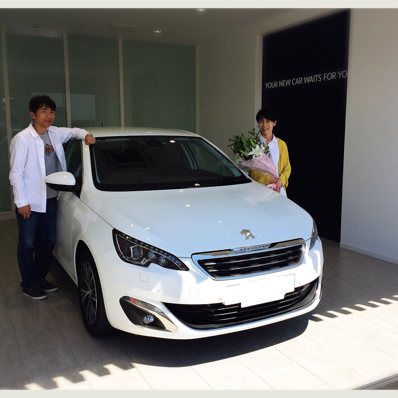 308Allureご納車させて頂きました♪