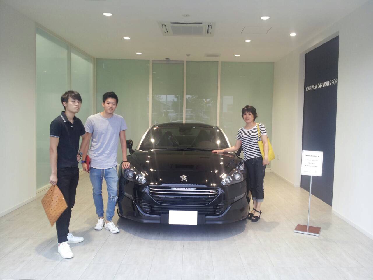 【RCZ  GTラインご納車】