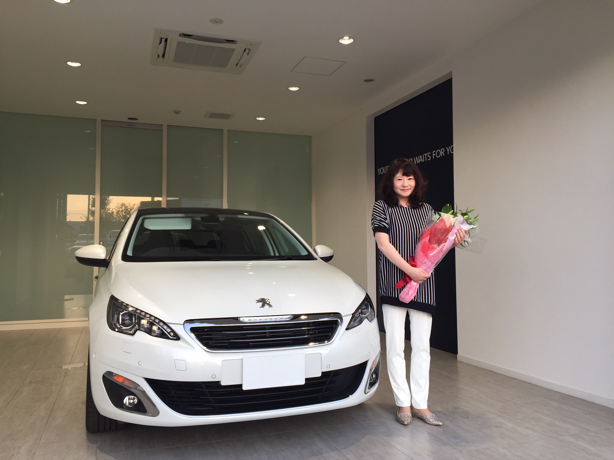 308 Cielo ご納車させて頂きました。