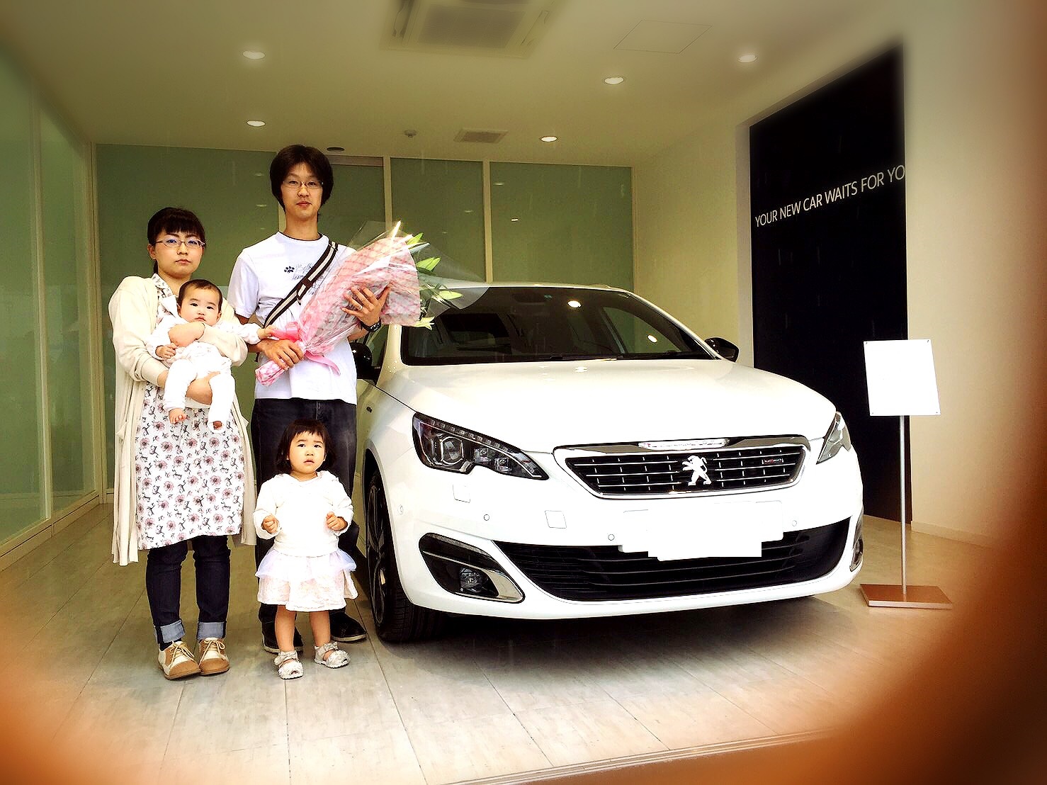 308SWGTLineご納車させて頂きました。