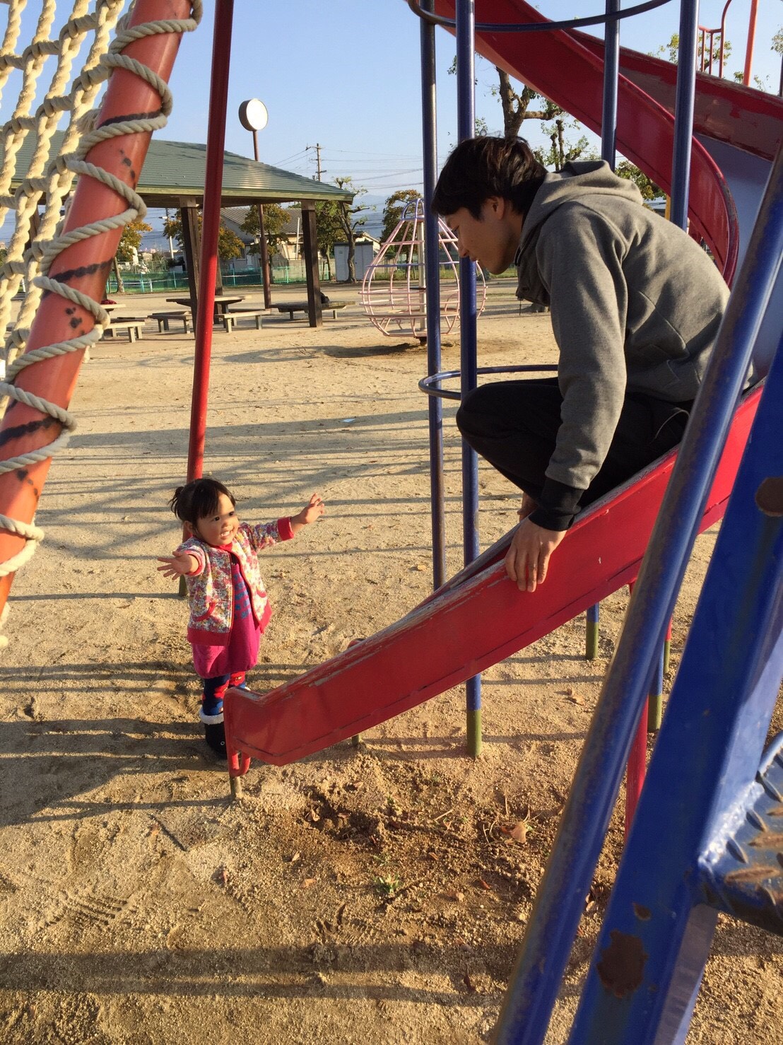 公園へ…