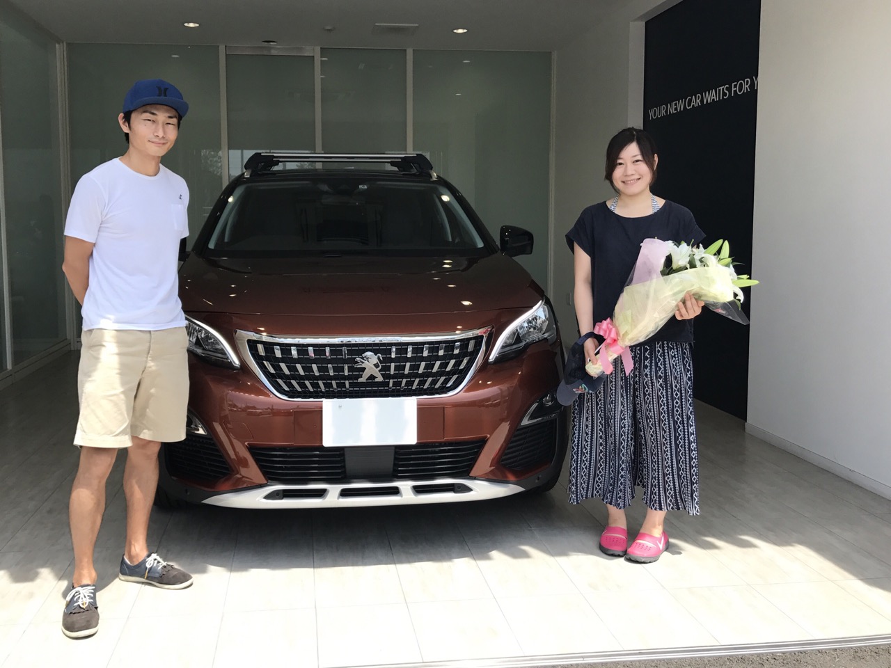 3008ご納車させて頂きました‼