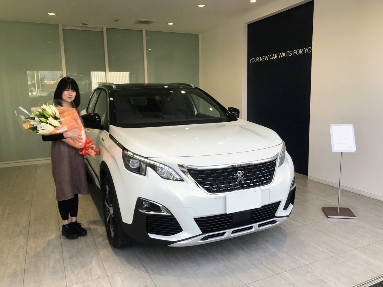 3008GTLine ご納車させて頂きました♪