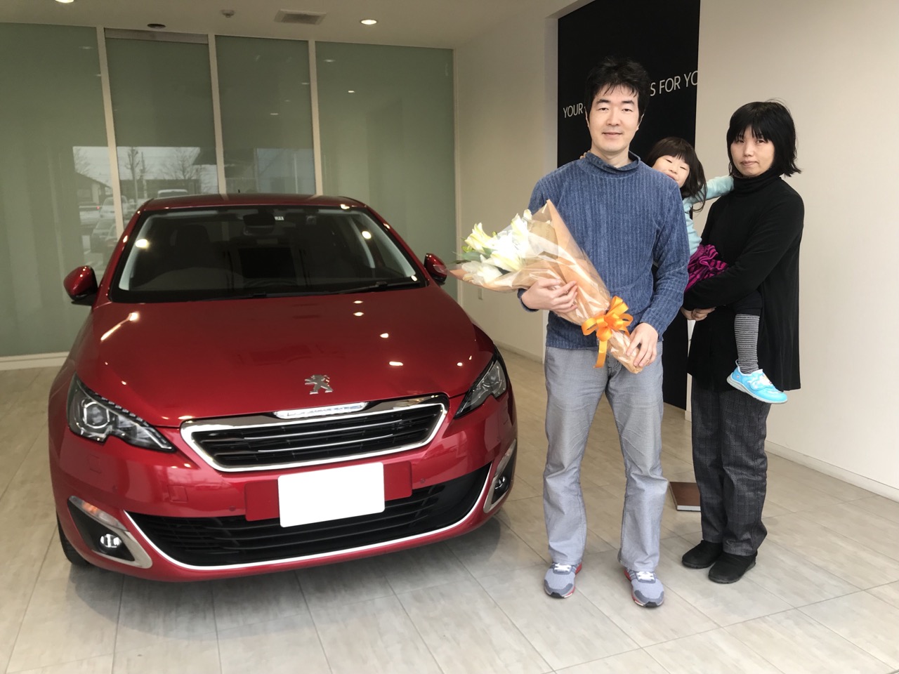 308Allure ご納車させて頂きました♪