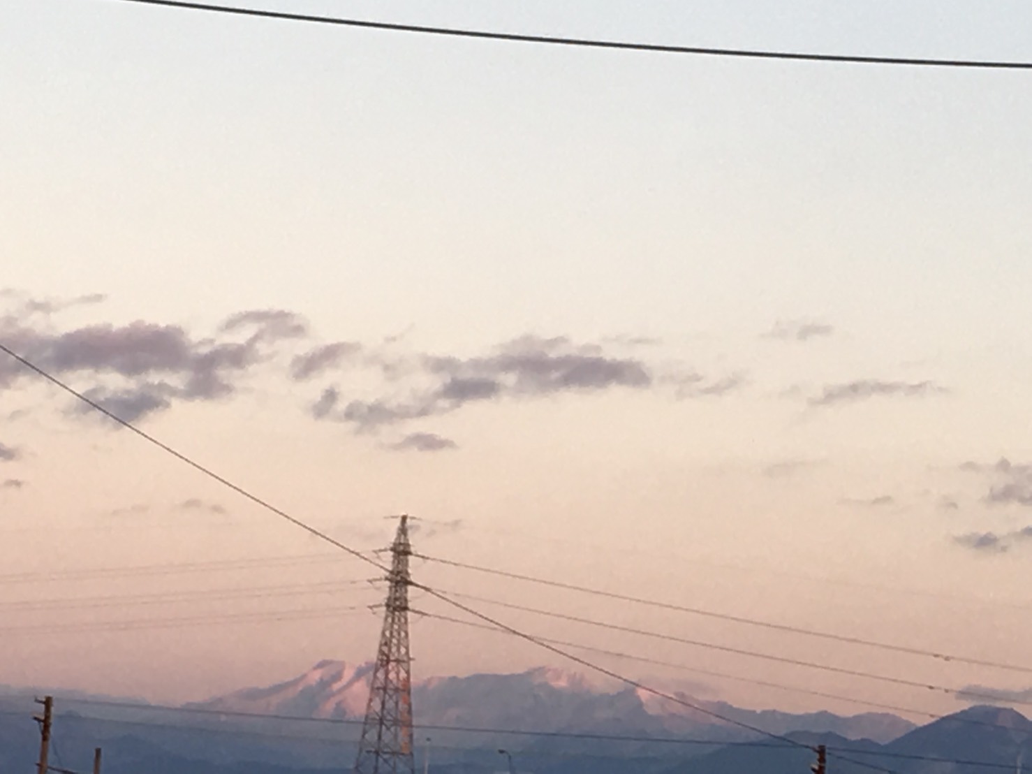 寒い。。。
