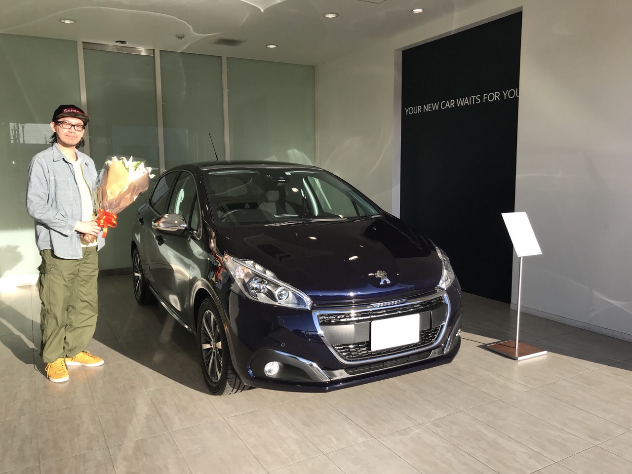 208Allure Cielo ご納車させていただきました。