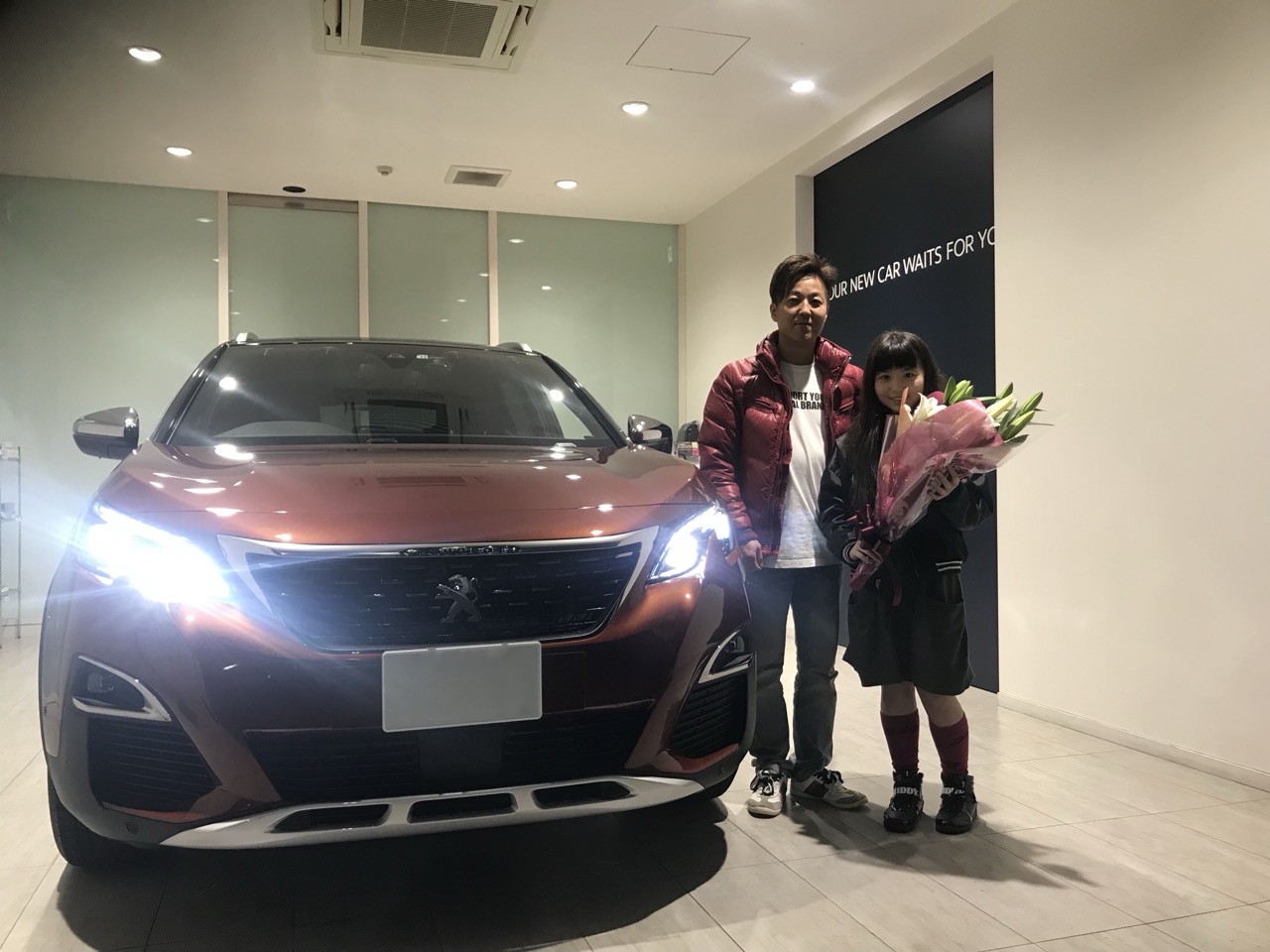 3008GTご納車させて頂きました♪