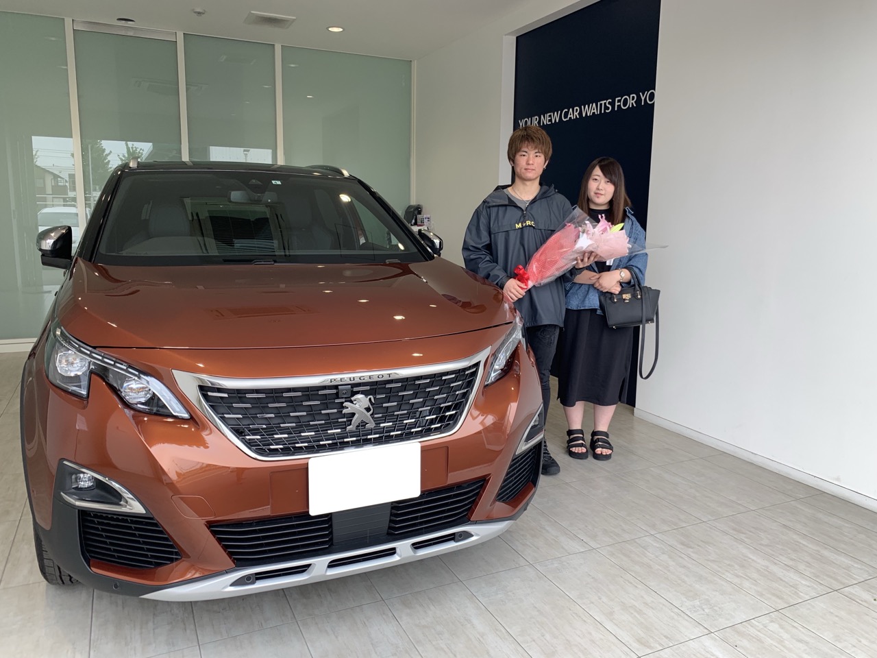 3008ご納車させて頂きました♪