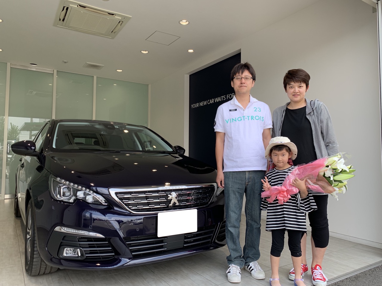 308Allureご納車させて頂きました♪