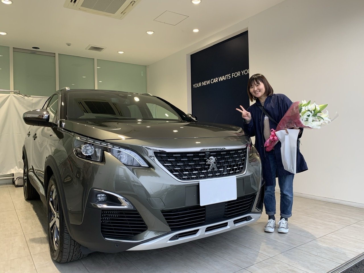 3008GTご納車させて頂きました♪