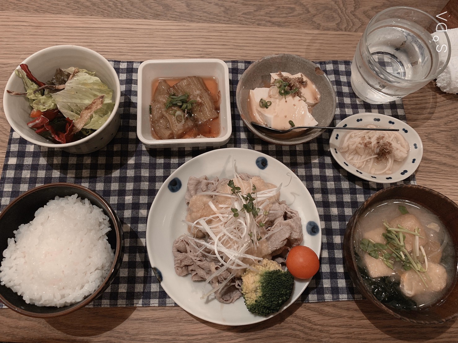 ランチとある日の夕食