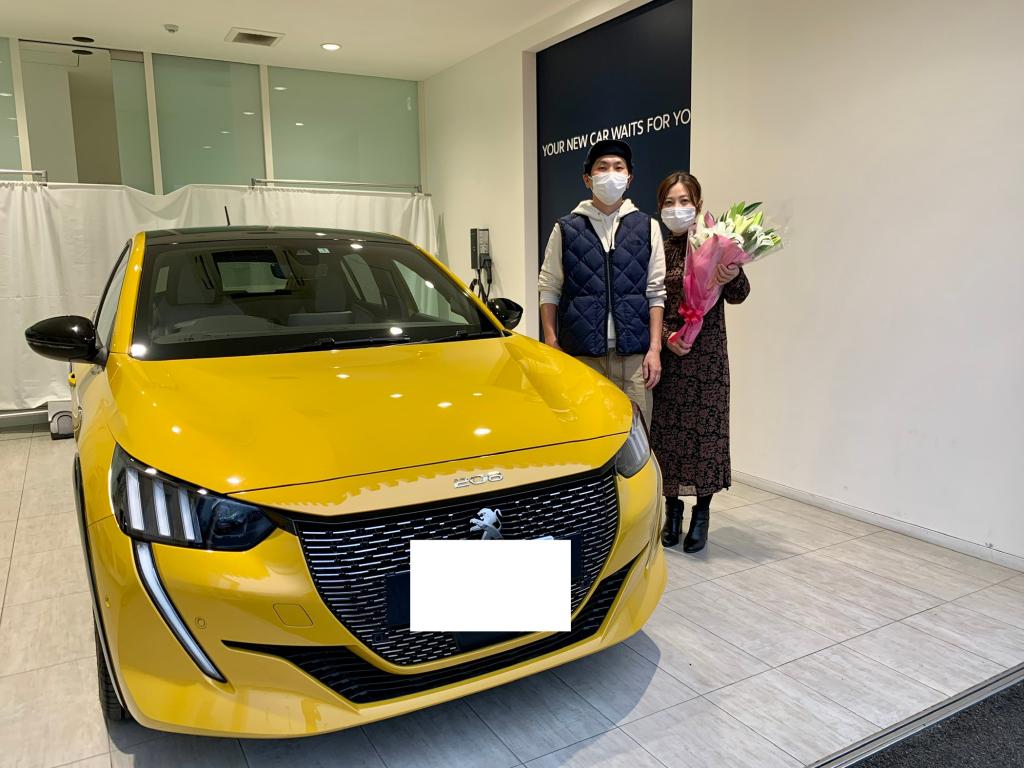 208GTLineご納車させて頂きました♪