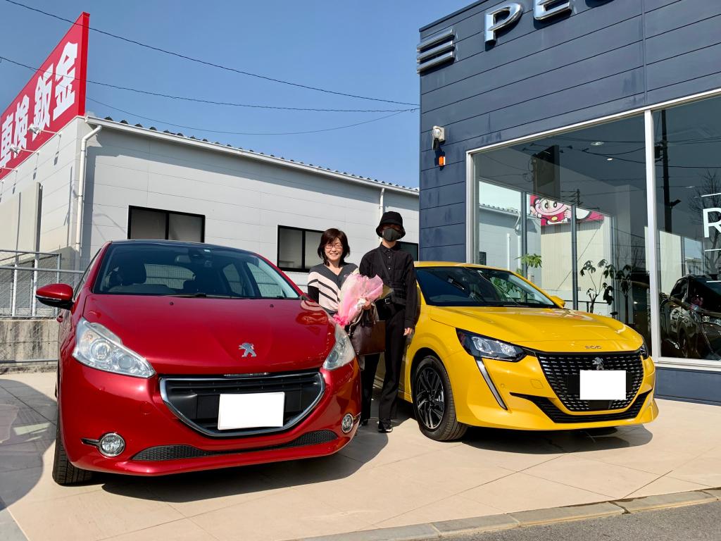 208Allureご納車させて頂きました♪