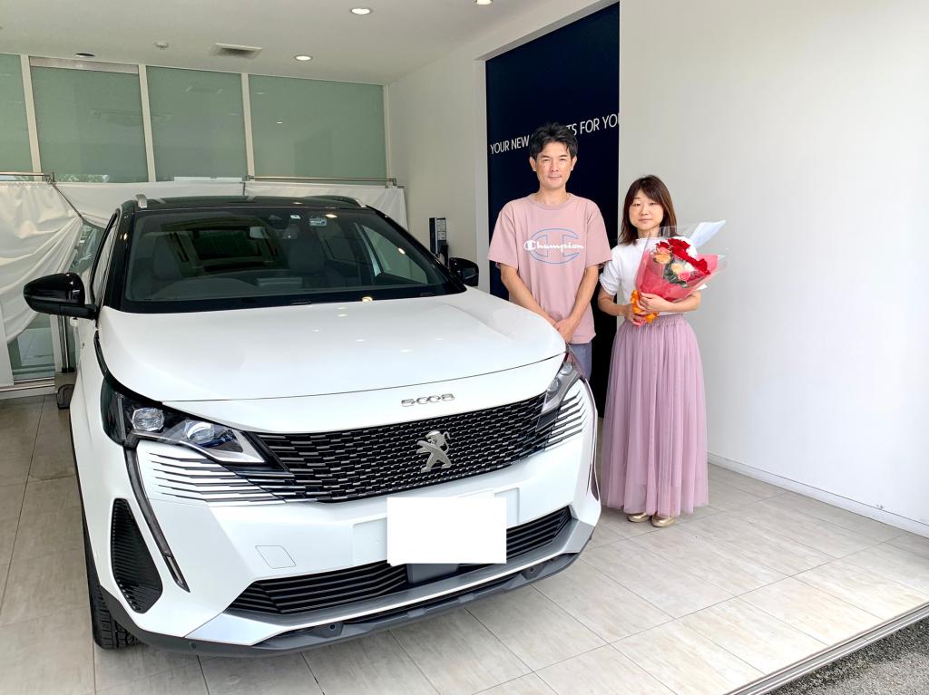 5008GTご納車させて頂きました♪