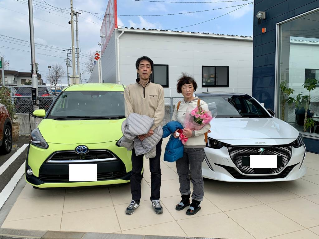 e208GTLine ご納車させて頂きました♪