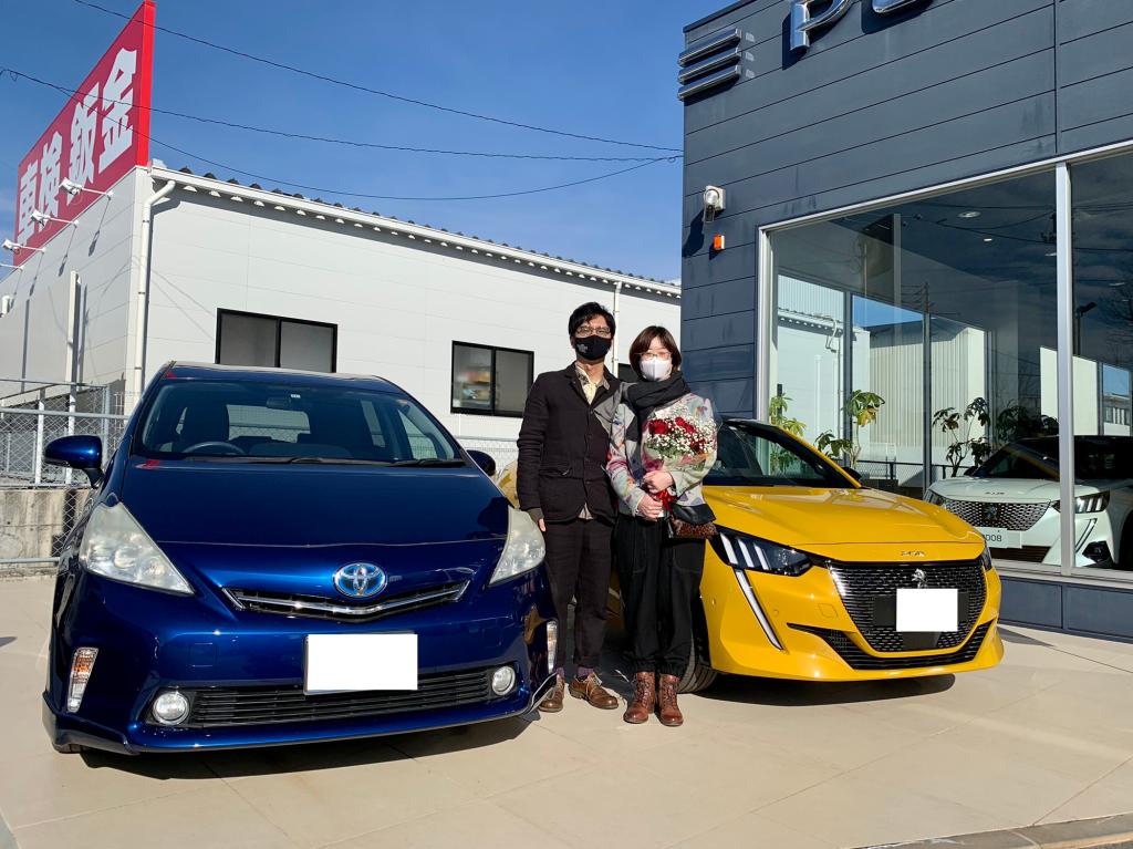 208GTご納車させて頂きました♪