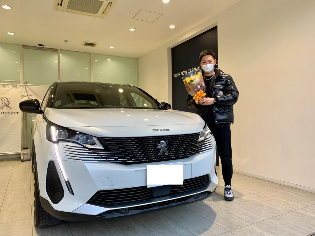3008GTご納車させて頂きました♪