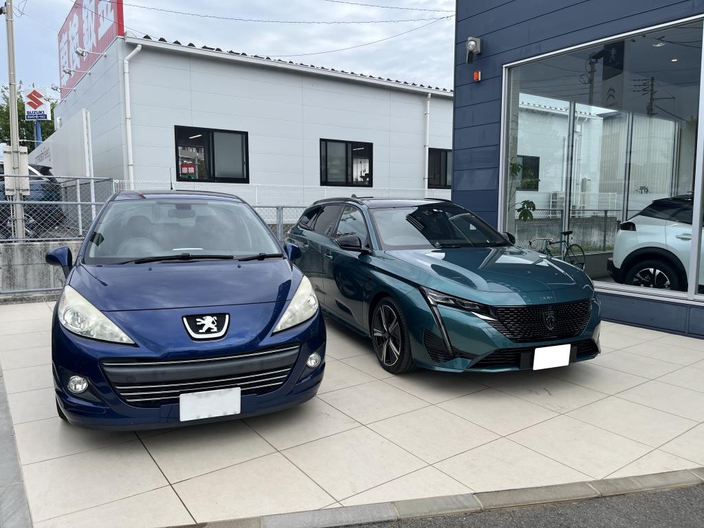 308SWGT BLUE HDiご納車させて頂きました♪