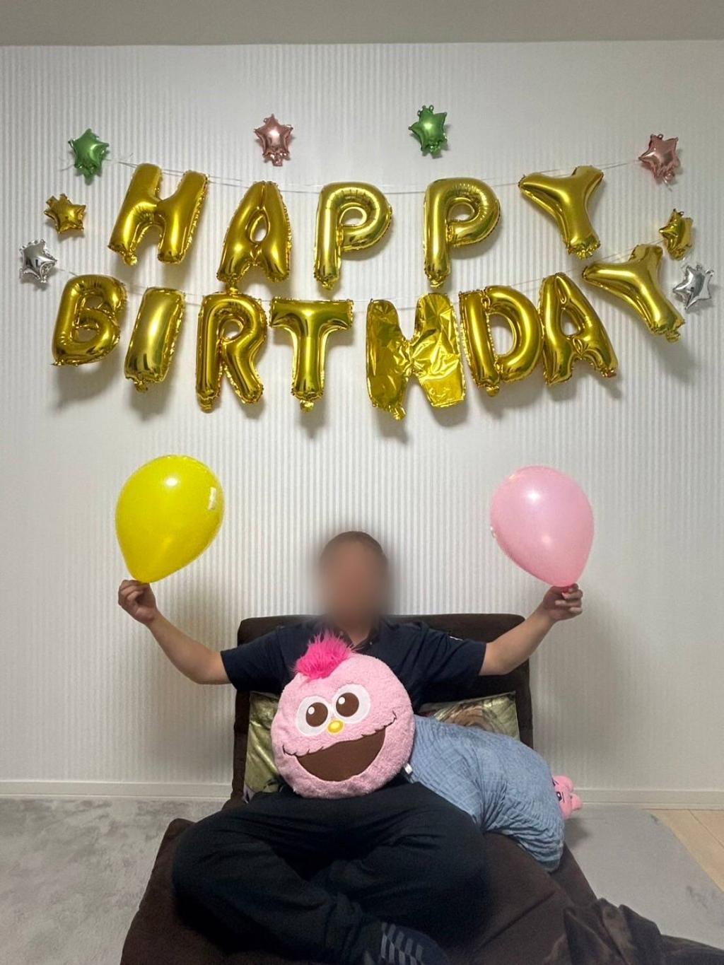 こっそり準備…🎂