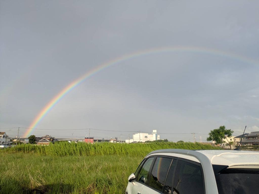 巨大な🌈