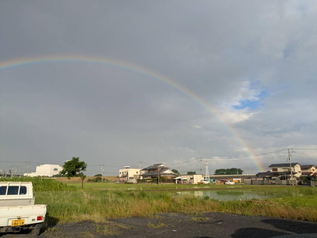 巨大な🌈